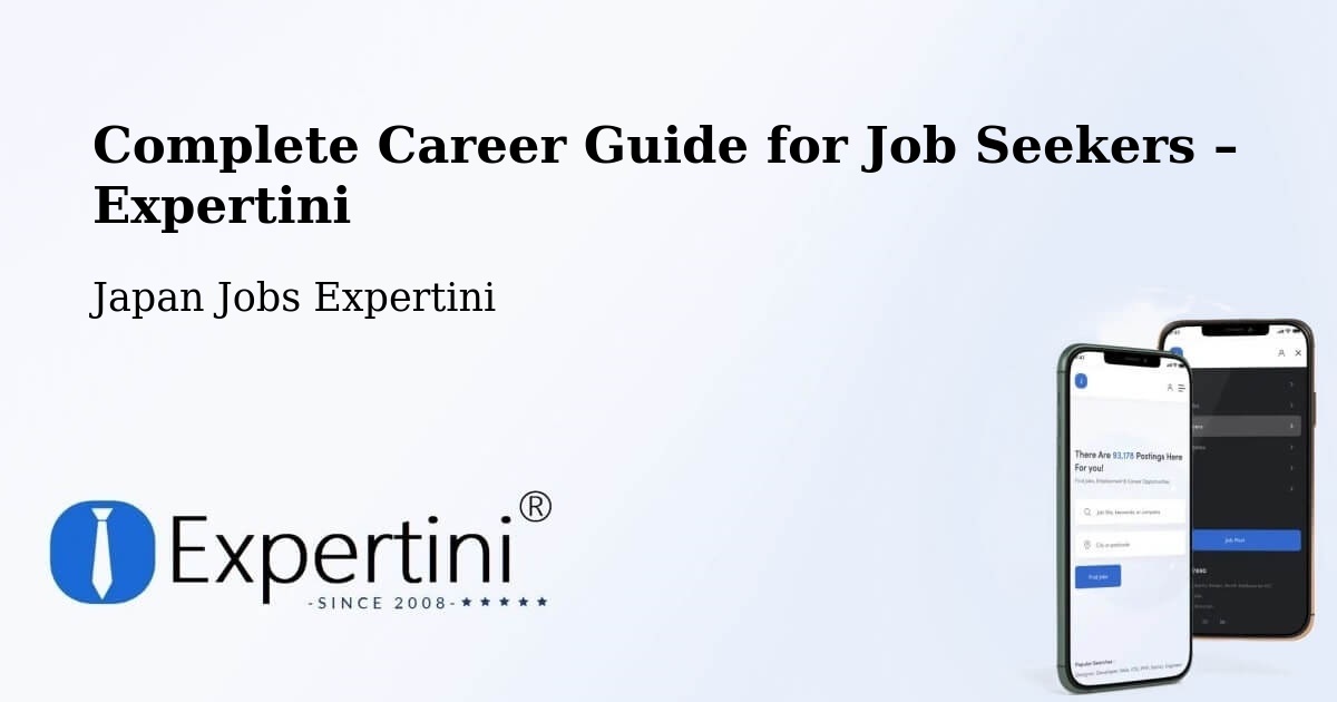 Career Guide for Job Seekers – Tsugaru Shi - Tsugaru Shi, Japan Jobs Expertini