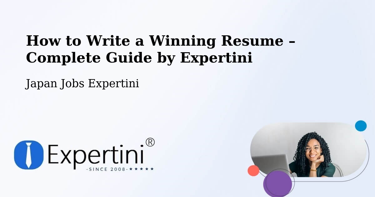 Resume Writing Guide for Job Seekers – Tsugaru Shi - Tsugaru Shi, Japan Jobs Expertini